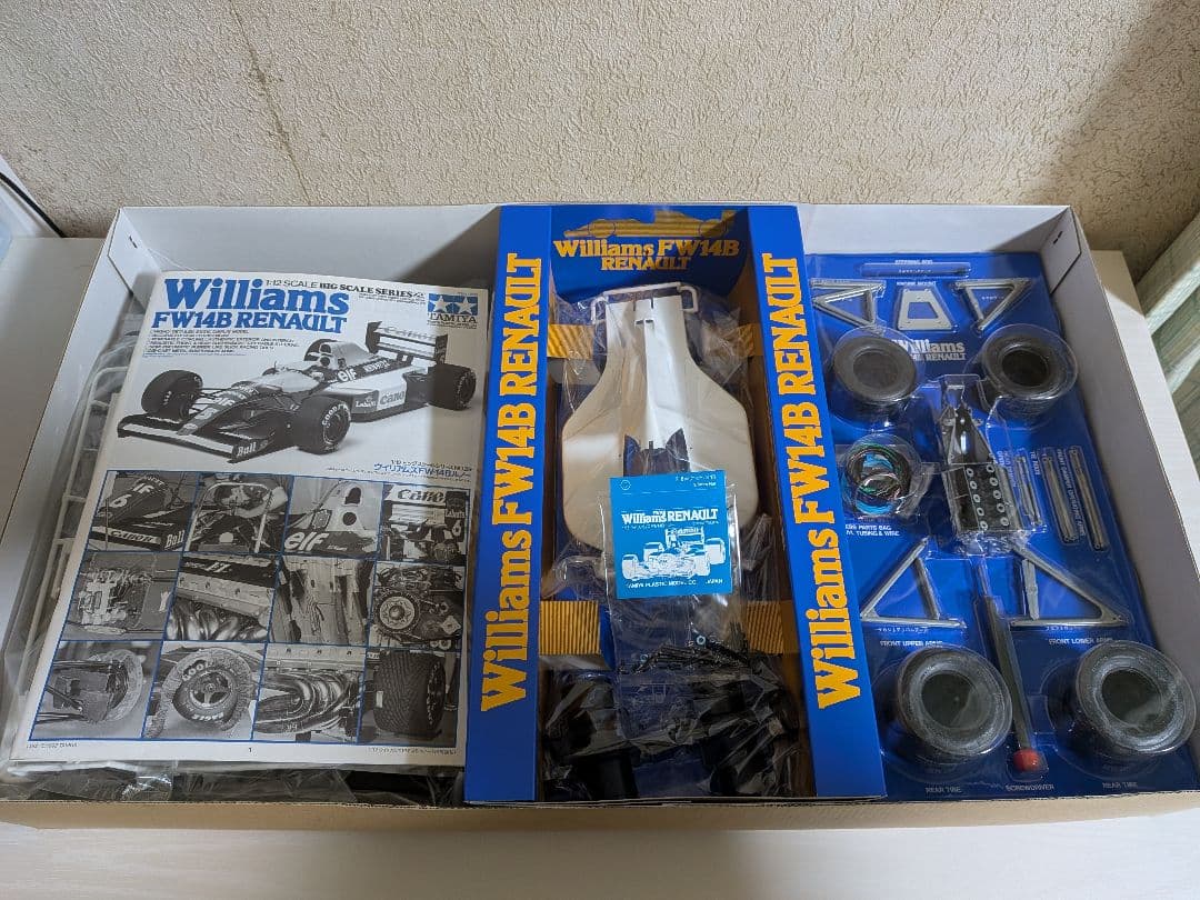 F1 タミヤ 1/12 ビッグスケール ウィリアムズFW-14B ルノー