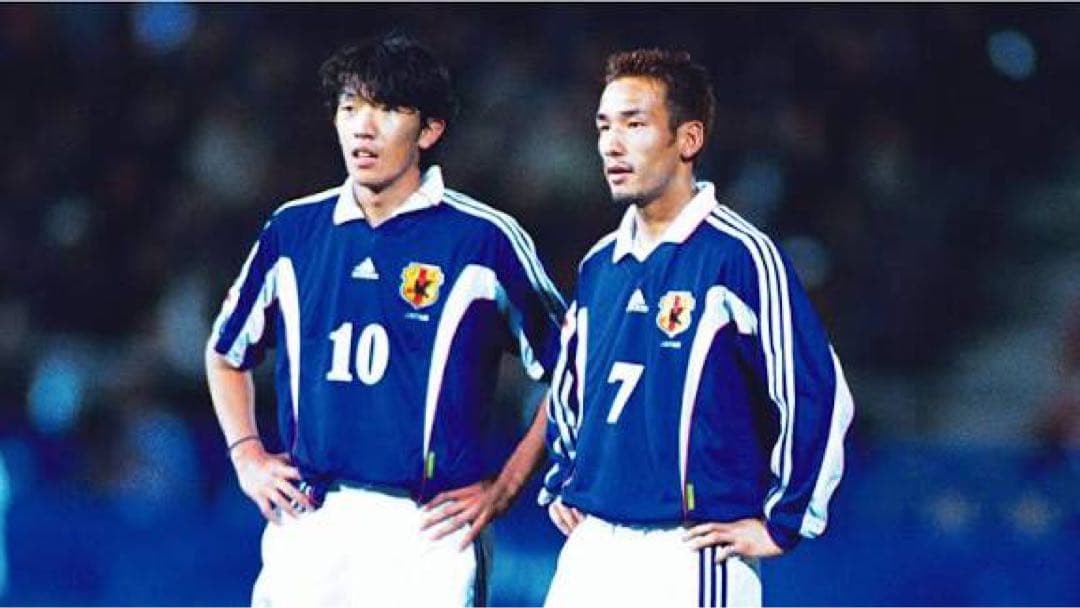 adidas 日本代表 ピステ 中田英寿　中村俊輔