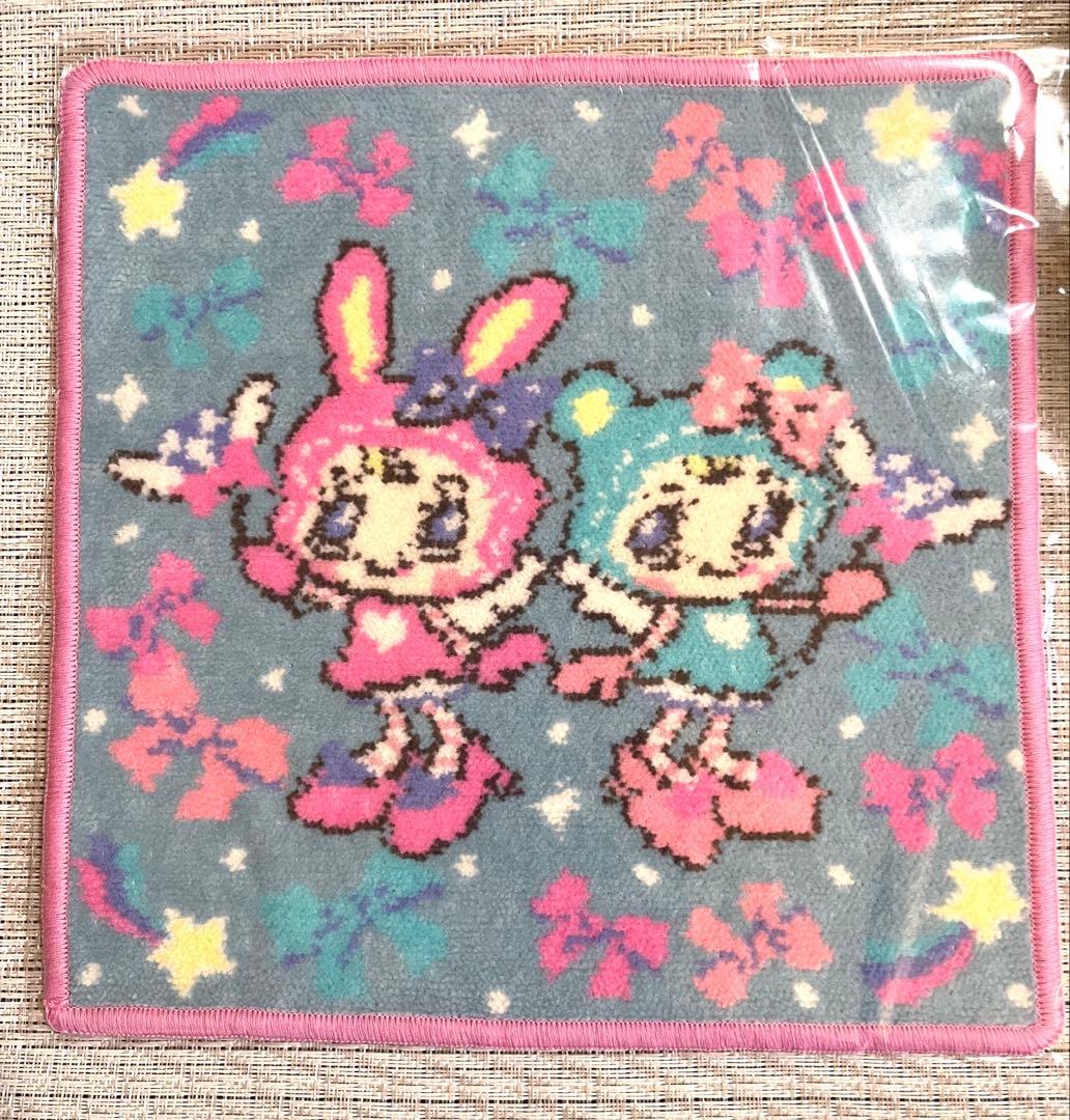mezzo piano シェニール織ハンカチ ベリエちゃん ブルーベリエちゃん