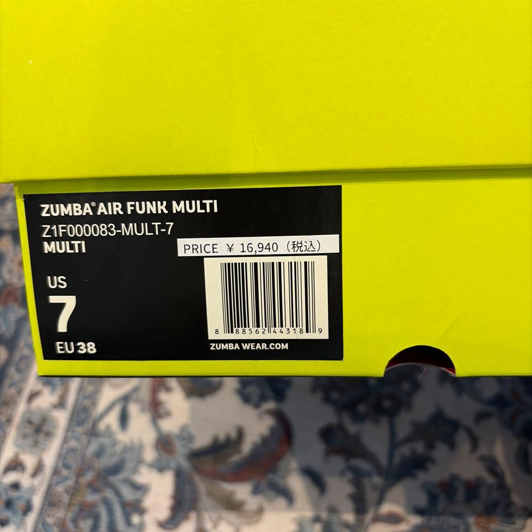 新品！ズンバシューズ7(24センチ)ZUMBA