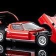 【未開封・TOMYTEC】TLV ランボルギーニ ミウラ P400（朱）