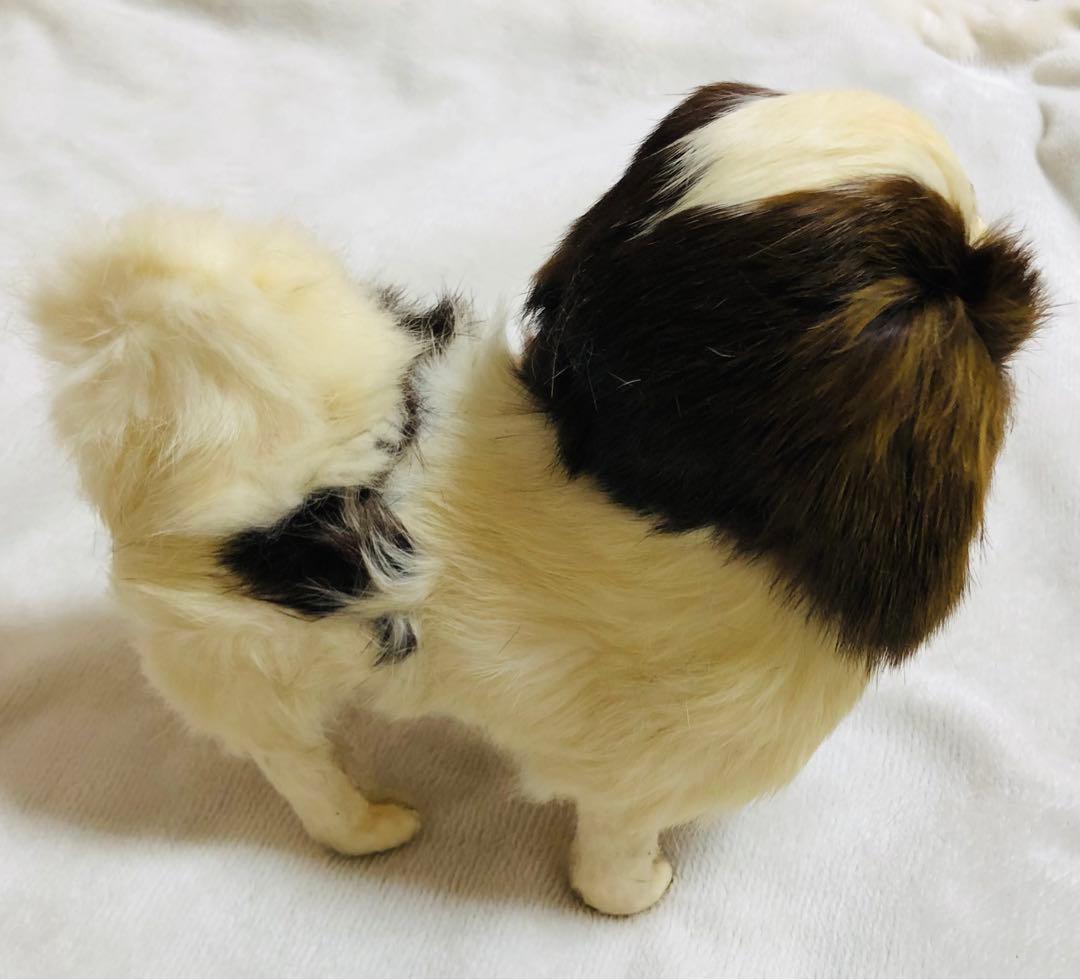 犬　チン　ラビットファー　リアルファー　KOBAYASHIぬいぐるみ　ぬいぐるみ