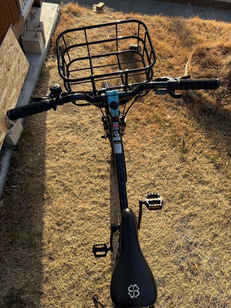 ヨツバサイクル　ヨツバ ゼロ 24 8スピード　黒　手渡し限定