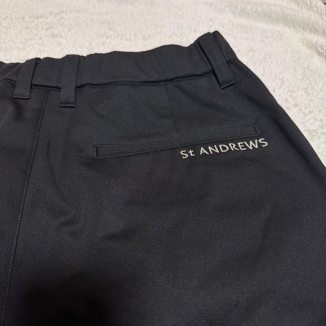 St Andrews レディース ゴルフパンツ ブラック