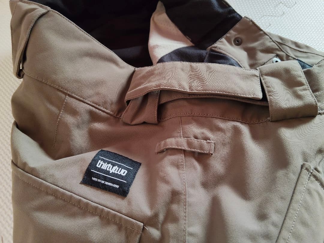 thirtytwo サーティーツー BLAHZAY カーゴパンツ グレージュ