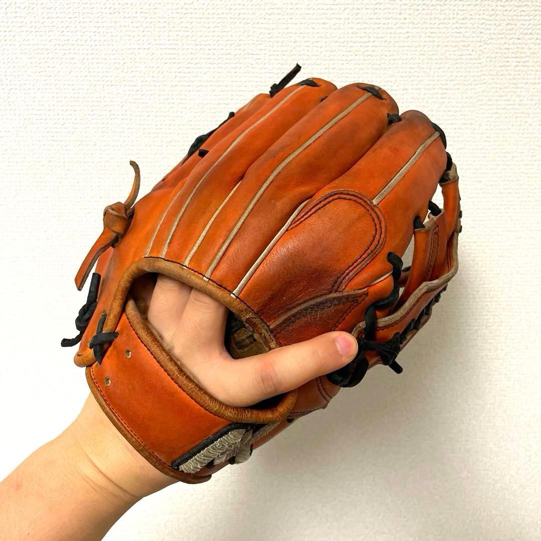 420 K オーダー 型抜群 即戦力 硬式 内野手用グローブ