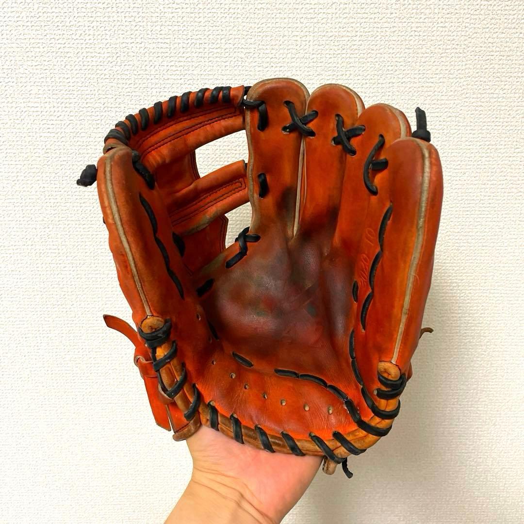 420 K オーダー 型抜群 即戦力 硬式 内野手用グローブ