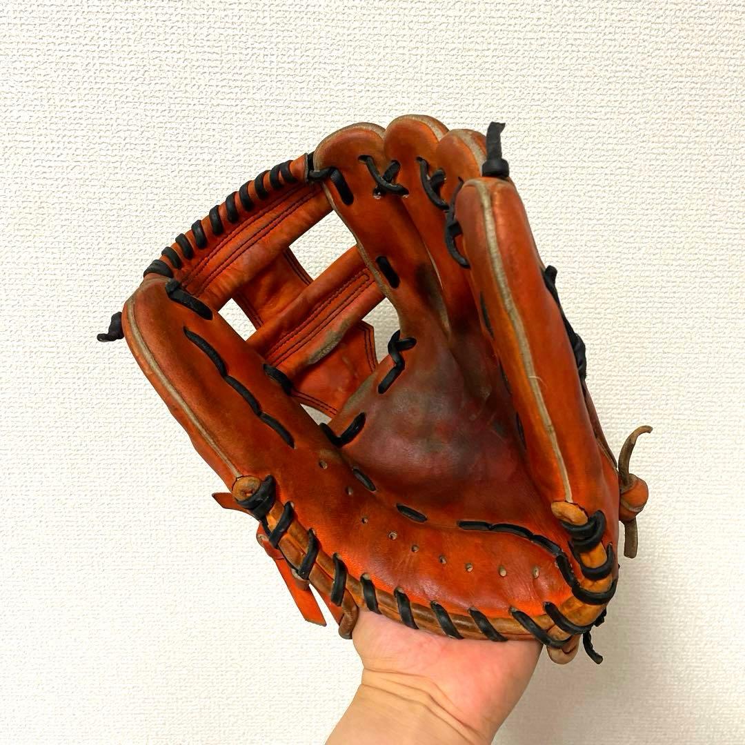 420 K オーダー 型抜群 即戦力 硬式 内野手用グローブ
