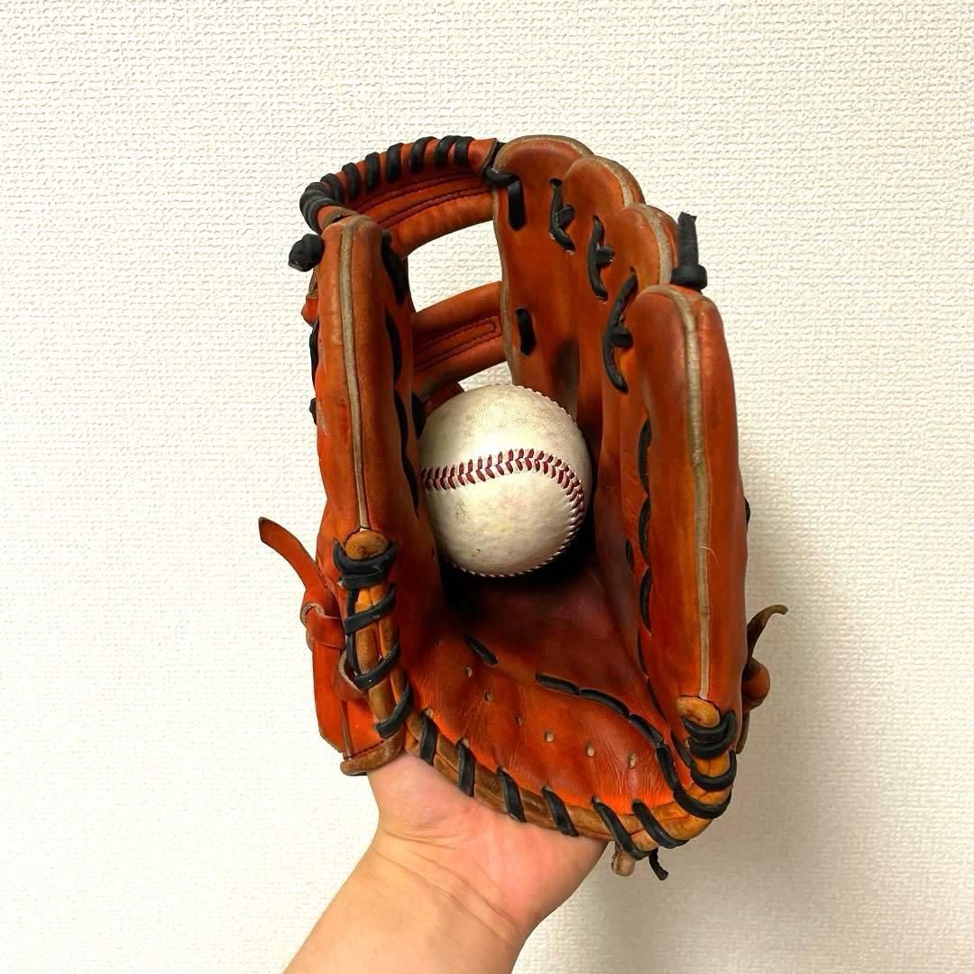 420 K オーダー 型抜群 即戦力 硬式 内野手用グローブ