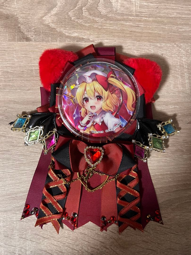 【東方project】 フランドール・スカーレット 缶バッジ ゆっくりフラン