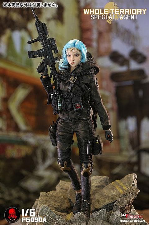 1/6女性エージェントコスチューム & アクセサリーセット A（FG-090A）