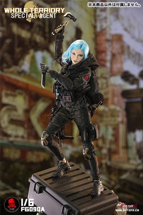 1/6女性エージェントコスチューム & アクセサリーセット A（FG-090A）