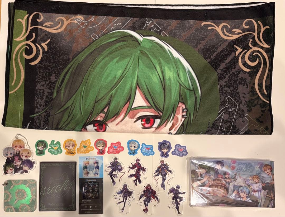 シクフォニ すち バスタオル アクリルスタンド アクリルブロック シール