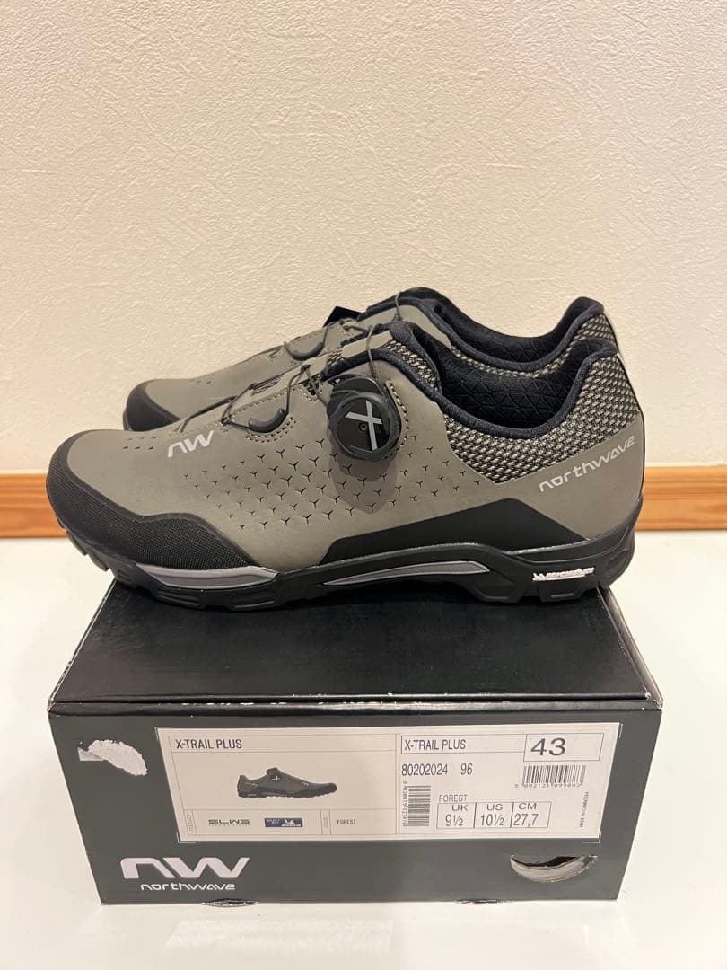 NORTHWAVE NW X-TRAIL PLUS 43サイズ　シューズ　未使用