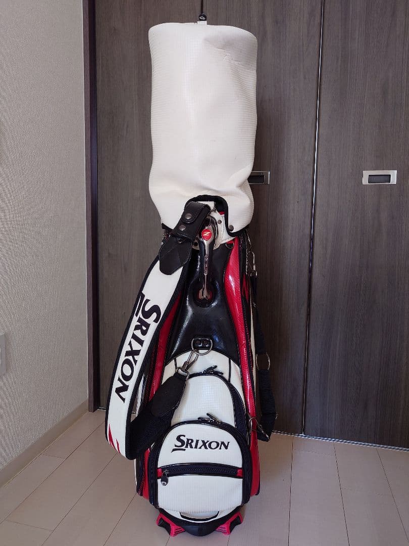 Srixon Zシリーズ 限定ツアーモデル キャディバッグ 白/赤/黒