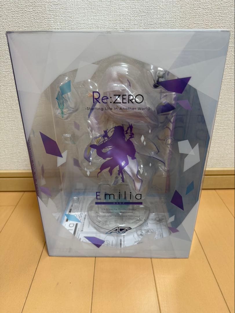 Re:ゼロから始める異世界生活 リゼロ エミリア フィギュア　アルファオメガ