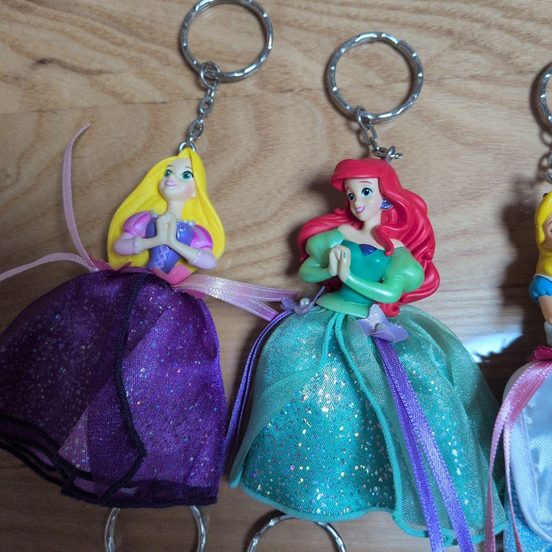 ディズニープリンセス キーホルダー 9個セット