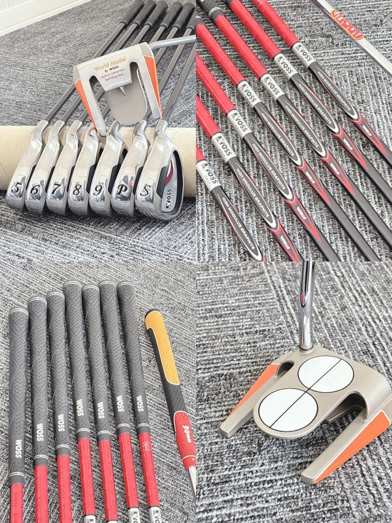 美品❗️超豪華❗️WOSS GOLF 初心者 メンズ 優しいゴルフセット