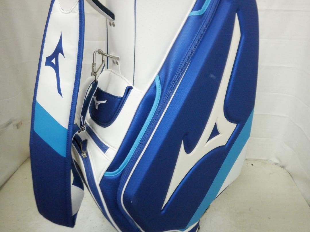 MIZUNO★ミズノ★ワールドカラー★9.5型★美品★スタッフ(WH×BLUE)