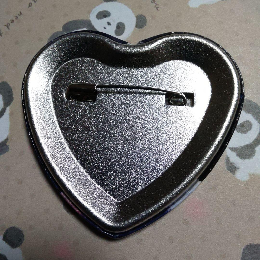 月浪シン　シン　ハート　缶バッジ　DIABOLIK LOVERS ディアボ