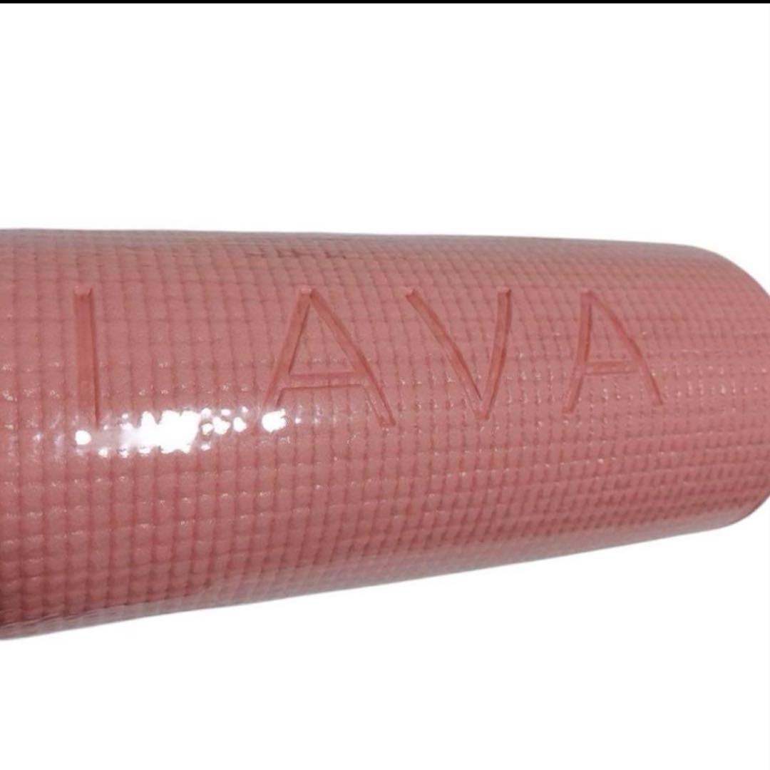 LAVA ヨガマット ピーチピンク 145x 61cm