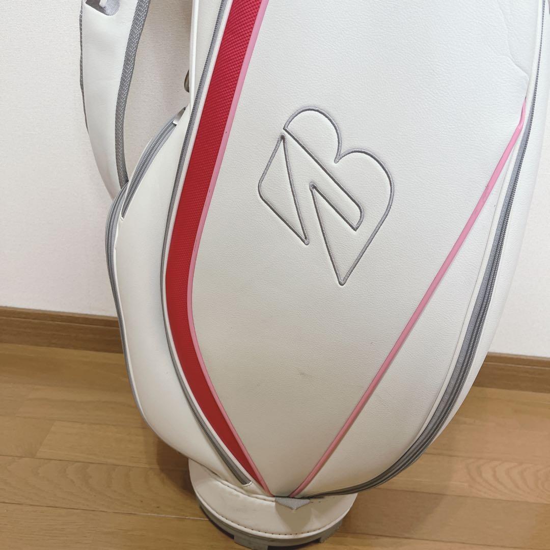 K165美品！BRIDGESTONE レディース 軽量キャディバッグ