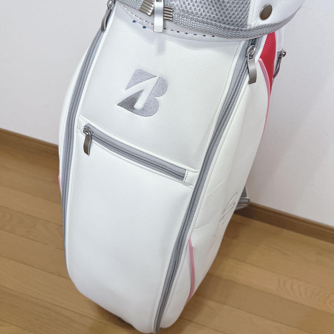 K165美品！BRIDGESTONE レディース 軽量キャディバッグ