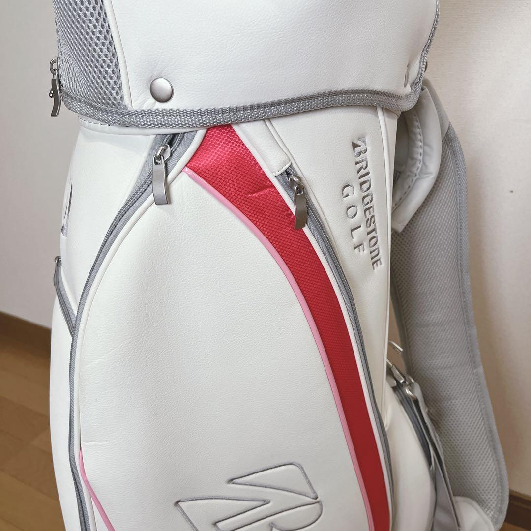 K165美品！BRIDGESTONE レディース 軽量キャディバッグ
