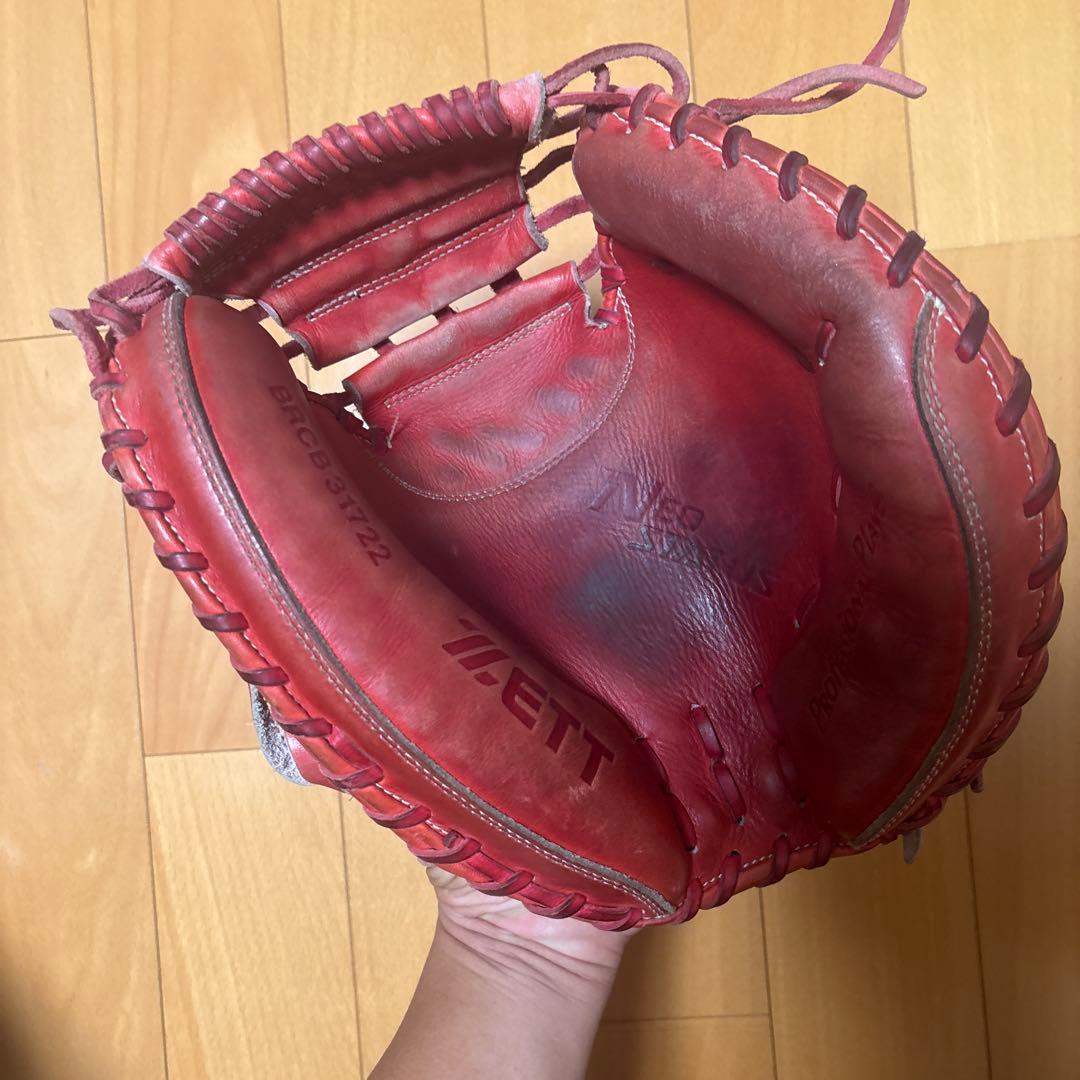 日曜日限定値下げ‼️ZETT ネオステイタス 軟式用キャッチャーミット