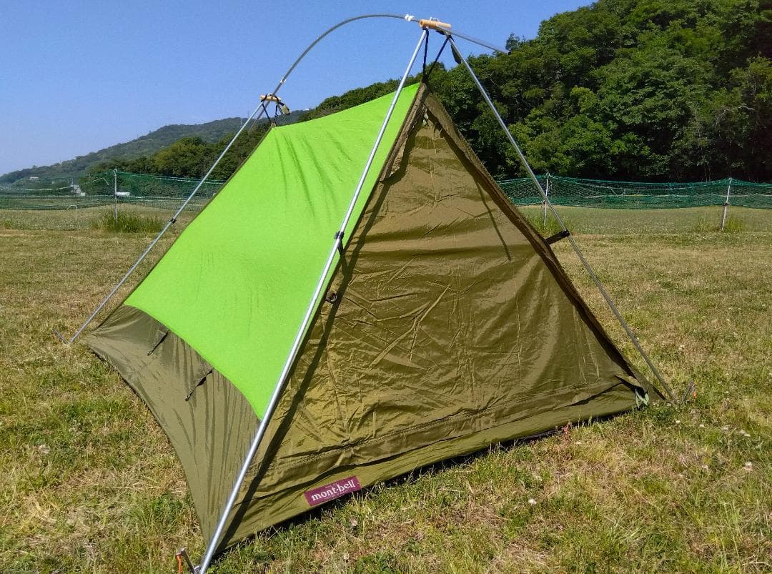 ☆綺麗☆ムーンライトテント3型☆ゆるキャン☆モンベルmont-bell☆キャンプ