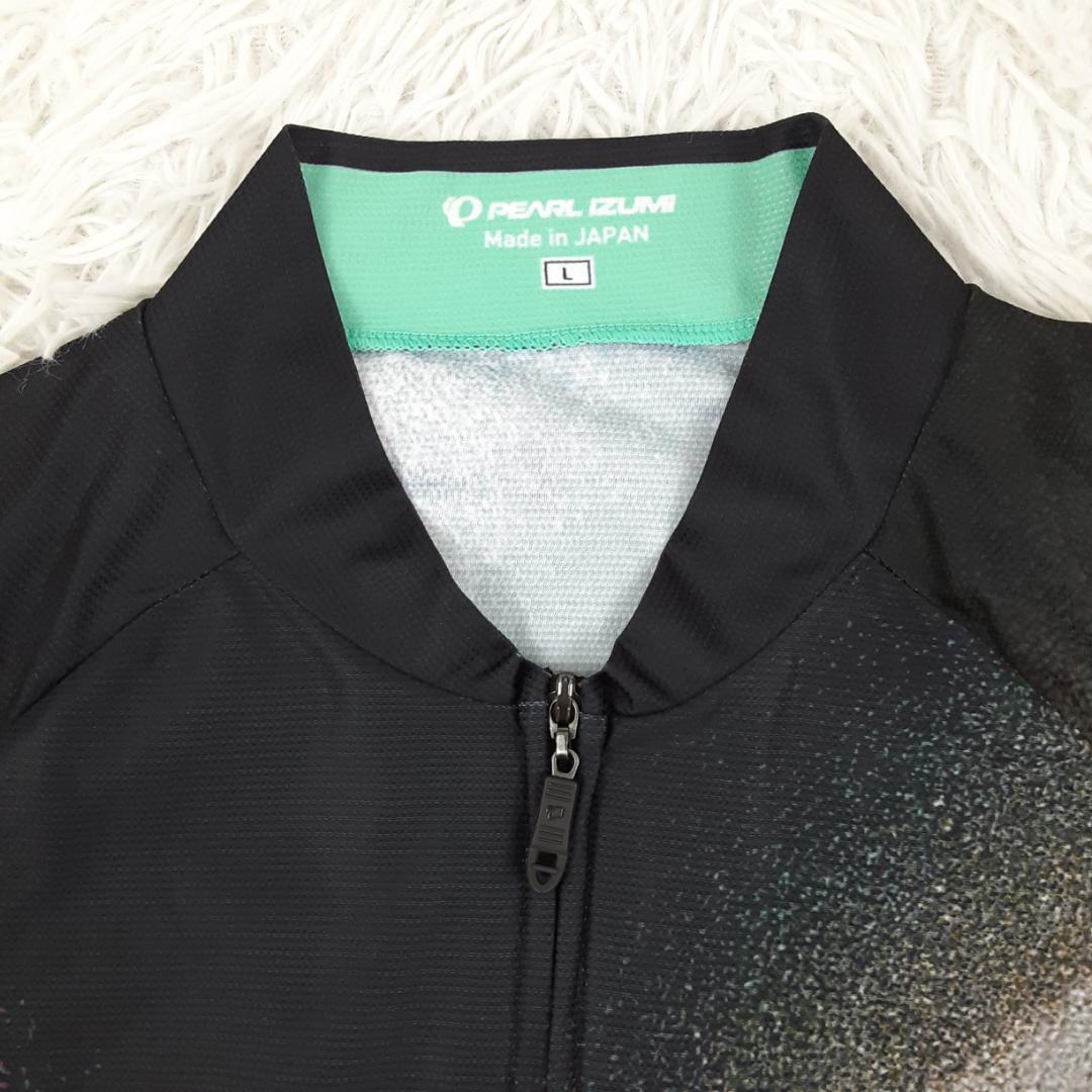 美品◎PEARL IZUMI NUCKILY サイクリングウェア上下セット 黒灰