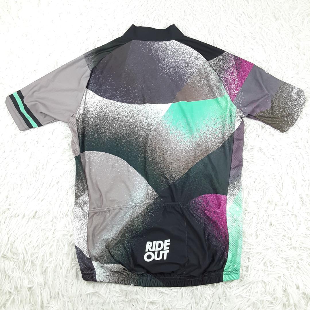 美品◎PEARL IZUMI NUCKILY サイクリングウェア上下セット 黒灰