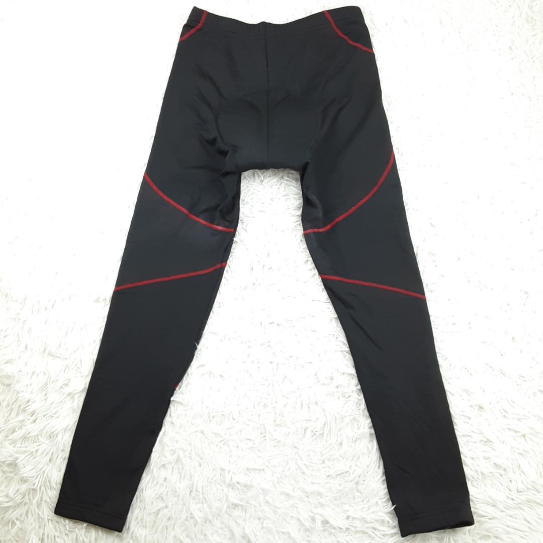 美品◎PEARL IZUMI NUCKILY サイクリングウェア上下セット 黒灰