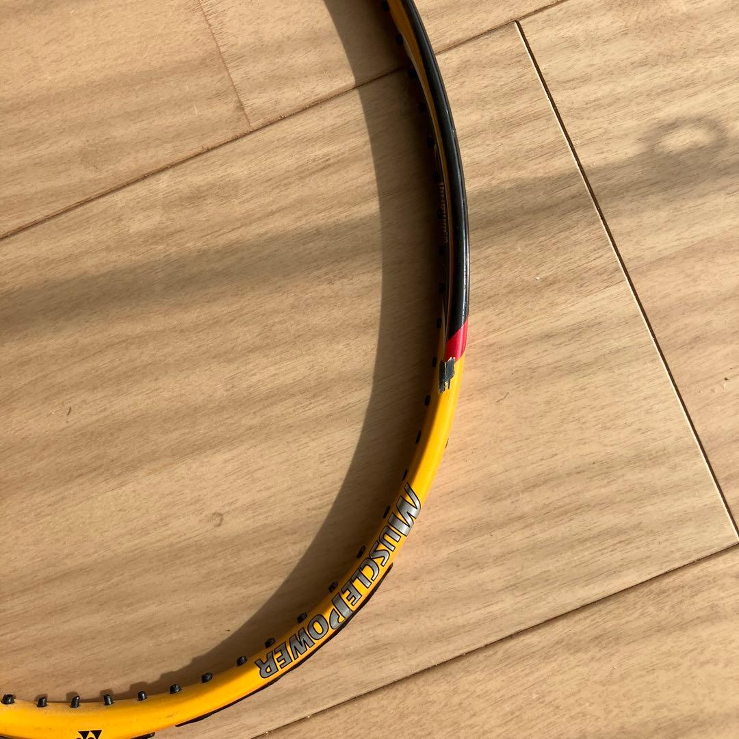YONEX マッスルパワー90 ヒビなし バドミントンラケット