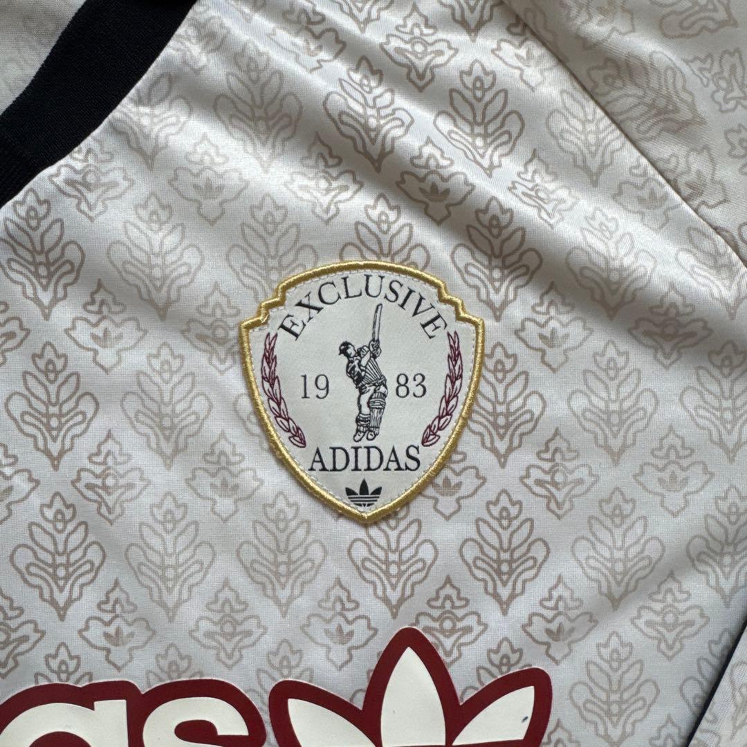 adidas ロングスリーブシャツ ホワイト 1983