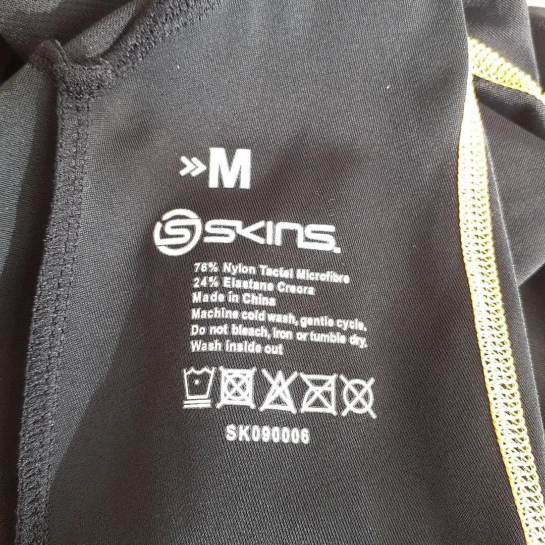 Skins 自転車用ビブタイツ ブラック メンズ　M 試着のみ保管品