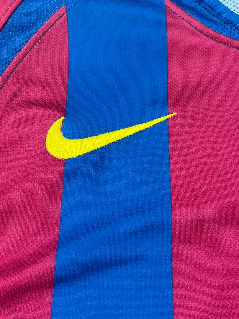 NIKE バルセロナ 06 UCL決勝 ロナウジーニョ #10 ゲームシャツ
