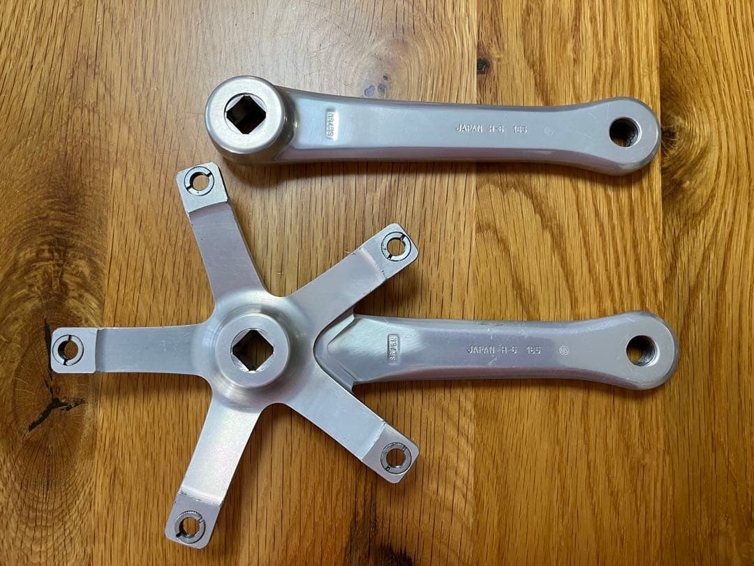 Sugino75 クランクアーム 165MM NJS BCD 144
