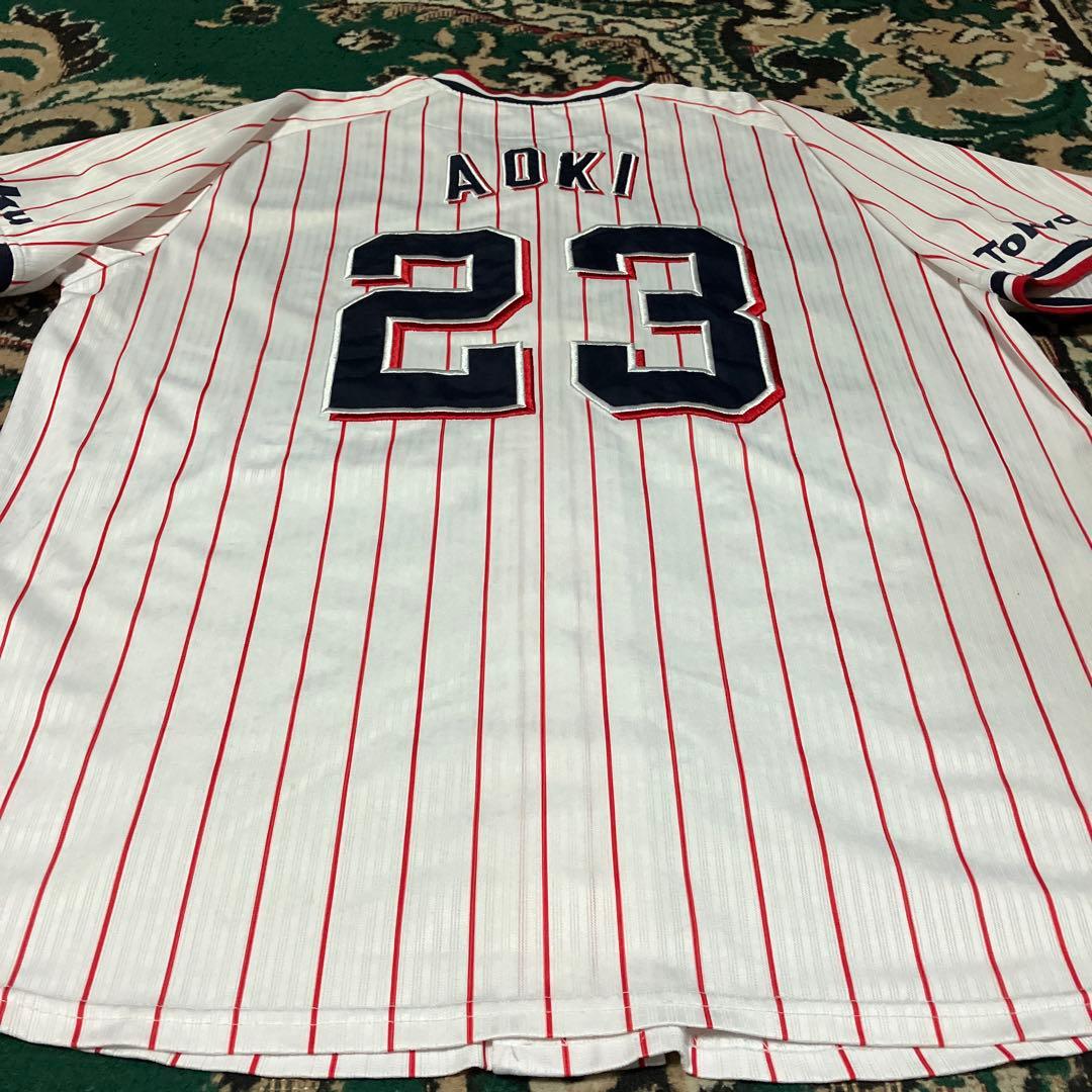 青木宣親　ユニフォーム　L ヤクルトスワローズ　23