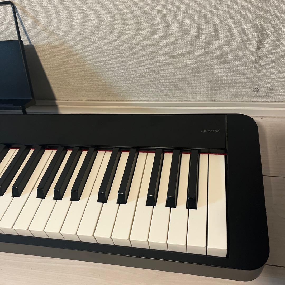 CASIO Privia PX-S1100（ブラック）88鍵 電子ピアノ 美品