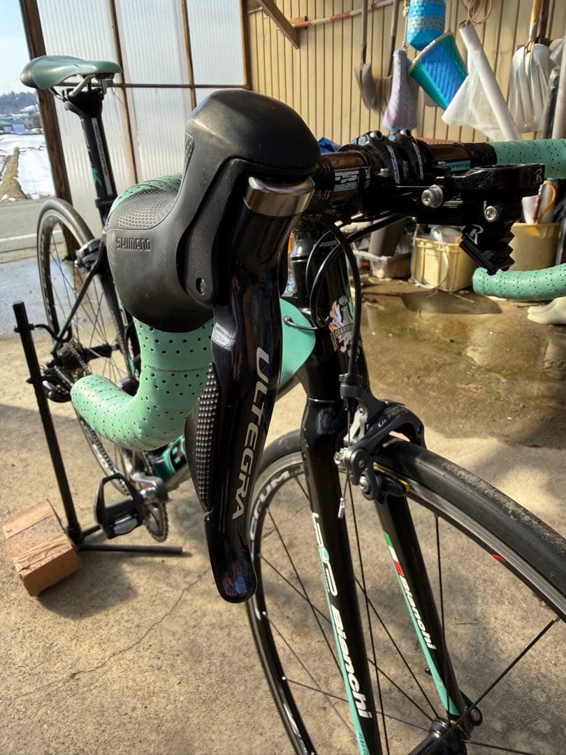 送料込みBianchi sempre pro アルテグラdi2 パワーメーター付