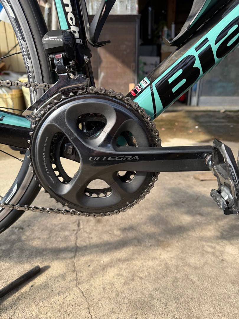 送料込みBianchi sempre pro アルテグラdi2 パワーメーター付