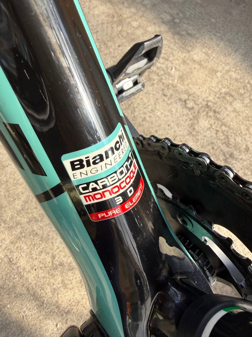 送料込みBianchi sempre pro アルテグラdi2 パワーメーター付
