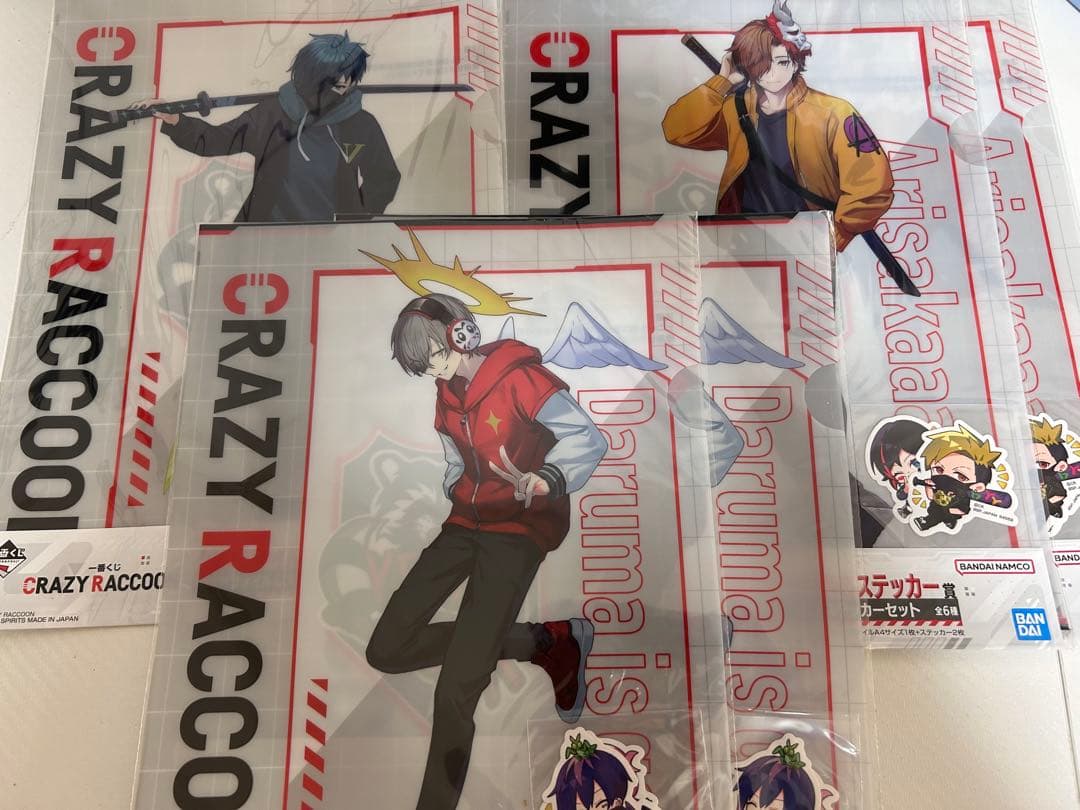 CRAZY RACCOON グッズセット
