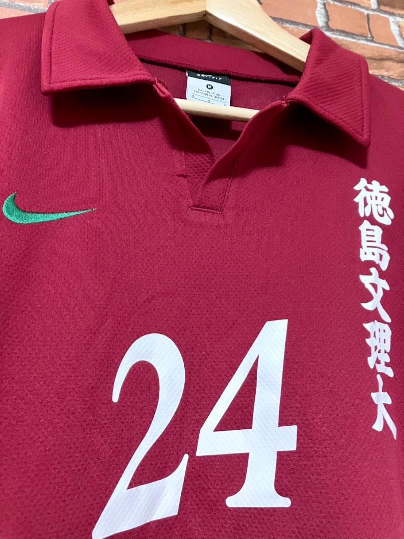 【24時間以内/匿名配送】ナイキ 徳島文理大学 サッカー部 ユニフォーム M