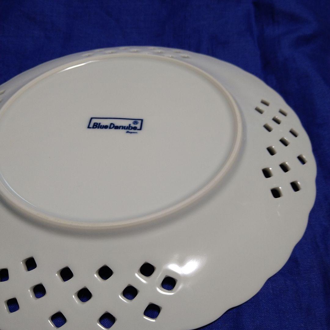 ♥美しいブルーダニュー♥プレート、キャニスター、マグカップセット