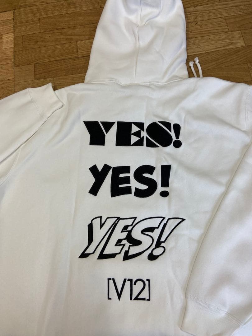 ふ*ー様 新品正規品【V12/ XL】YESPARKA YESパーカー　メンズ