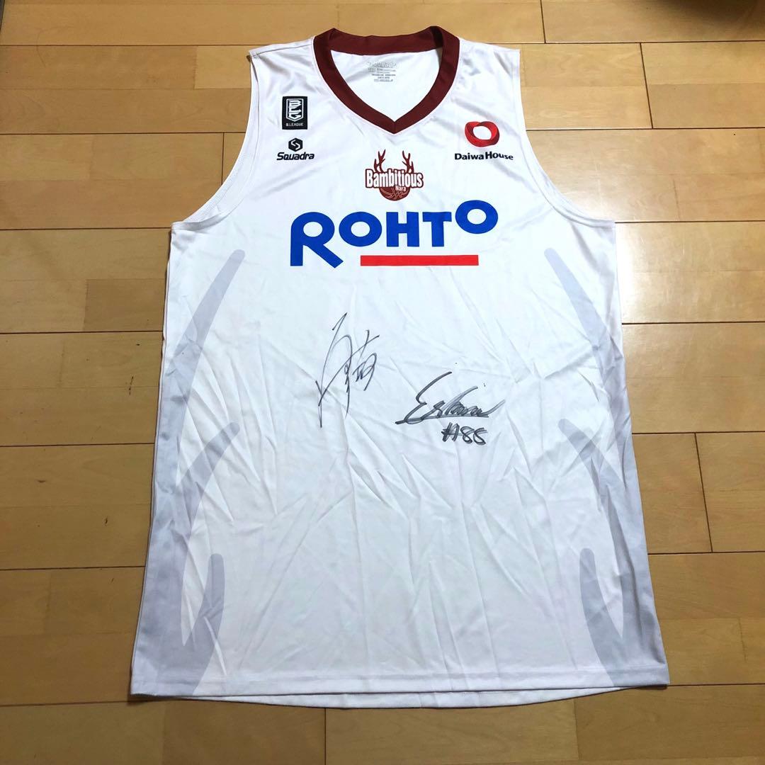 Bリーグ バンビシャス奈良 藤高宗一郎 直筆サイン オーセンティックユニフォーム
