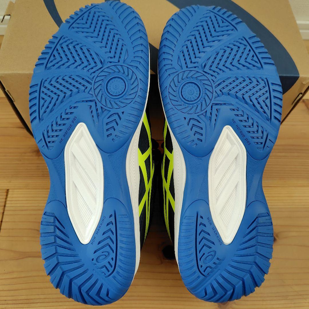 【新品＊未使用＊箱つき】ASICS ネイビー バレーボールシューズ２４cm