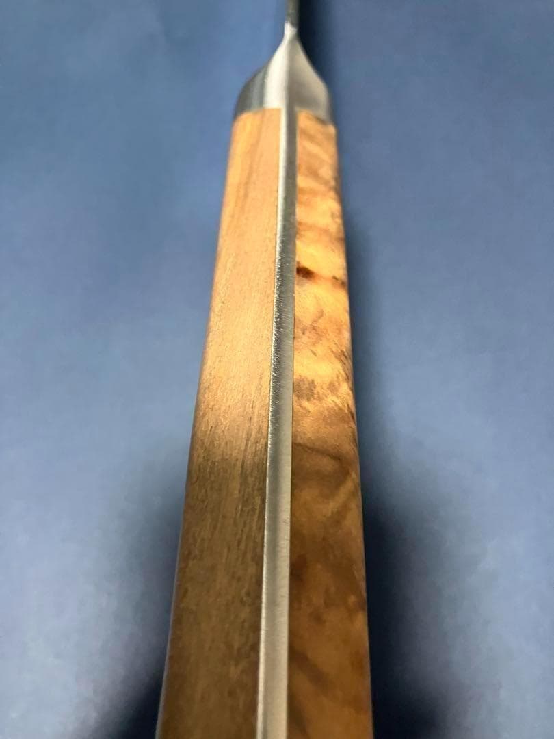 V金10号67層ダマスカス牛刀210mm オリーブウッド柄